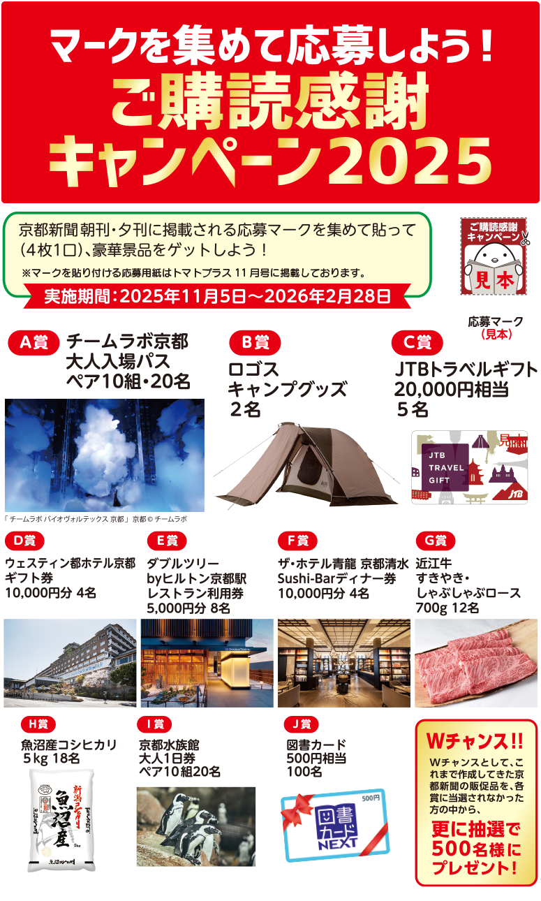 ご購読感謝キャンペーン2025